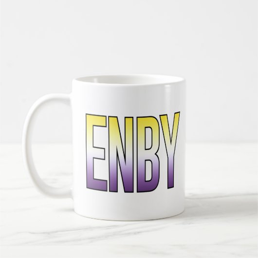 ENBY - Niet-binair Koffiemok (Links)