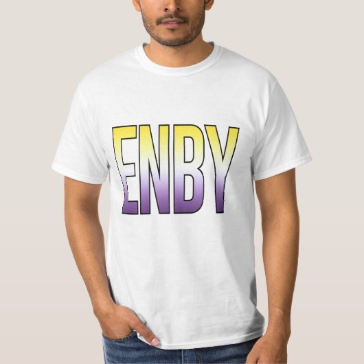 ENBY - Niet-binair T-shirt (Voorkant)