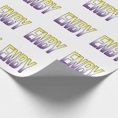 ENBY - Non-binair Cadeaupapier (Hoek)