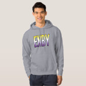 ENBY - Non-binair Hoodie (Voorkant volledig)
