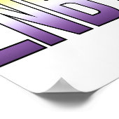 ENBY - Non-binair Poster (Hoek)