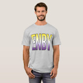 ENBY - Non-binair T-shirt (Voorkant volledig)