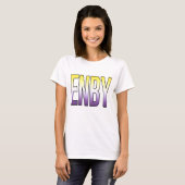 ENBY - Non-binair T-shirt (Voorkant volledig)