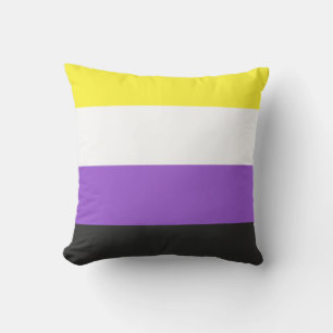 Enby (Non-binary Pride) vlag Kussen