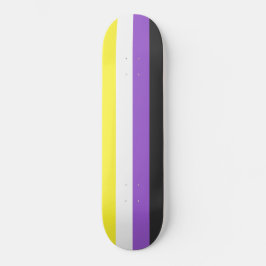 Enby (Non-binary Pride) vlag Persoonlijk Skateboard