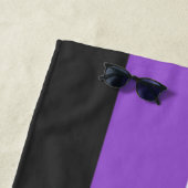 Enby (Non-binary Pride) vlag Strandlaken (In situ)