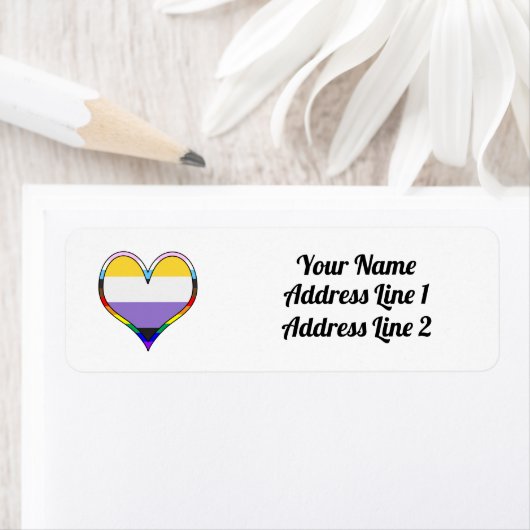 Enby Pride Heart Label (Insitu)