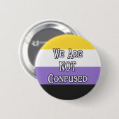 Enby Wij zijn... Ronde Button 5,7 Cm (Voorkant /achterkant)