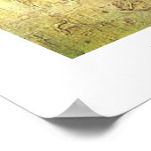 Encampment of Gypsies with Caravans Poster (Hoek)