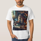 Encantadora Bruja y su Pócima Misteriosa T-shirt (Voorkant)