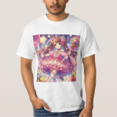 Encanto mágico: bruja estilo anime t-shirt (Voorkant)