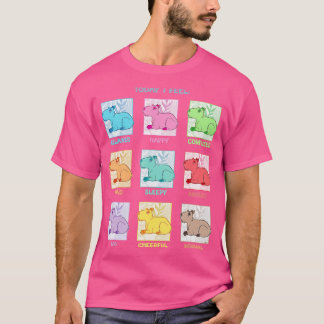 Encanto The many Moods of Chispi the Capybara T-shirt