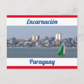 Encarnación, Paraguay Briefkaart (Voorkant)