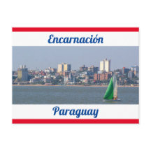 Encarnación, Paraguay Briefkaart