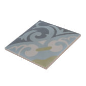 Encaustische Cementtegel op keramiek — La Espanola Tegeltje (Zijkant)