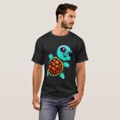 Encaustische schildpad t-shirt (Voorkant volledig)