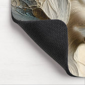 Encaustische verf portret van een Golden Retriever Muismat (Hoek)