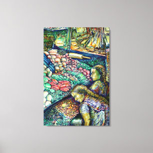 Enceladus Canvas Afdruk