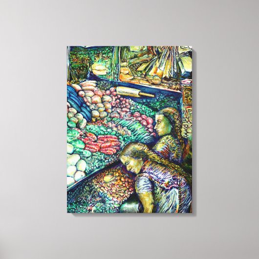 Enceladus Canvas Afdruk (Voorkant)