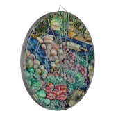 Enceladus Dartbord (Voorkant Links)