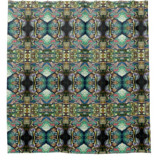 Enceladus Douchegordijn (Voorkant)