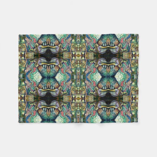 Enceladus Fleece Deken (Voorkant (Horizontaal))