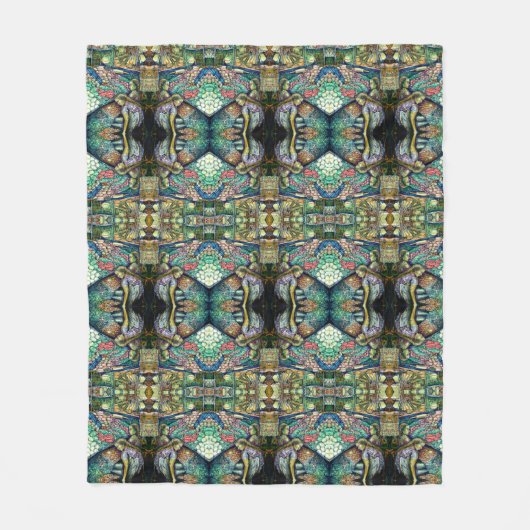 Enceladus Fleece Deken (Voorkant)