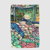 Enceladus Golfhanddoek (Voorkant)