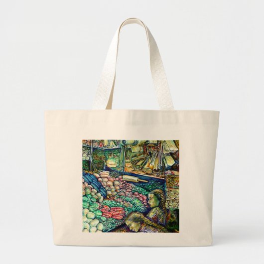 Enceladus Grote Tote Bag (Voorkant)