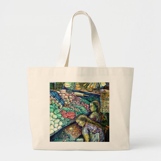 Enceladus Grote Tote Bag (Voorkant)