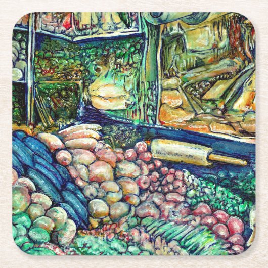 Enceladus Kartonnen Onderzetters (Voorkant)