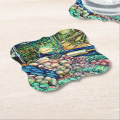 Enceladus Kartonnen Onderzetters (Gekanteld)