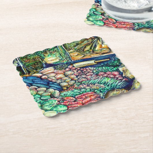 Enceladus Kartonnen Onderzetters (Gebogen)