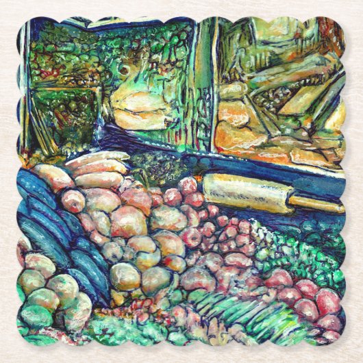 Enceladus Kartonnen Onderzetters (Voorkant)