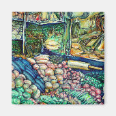 Enceladus Magneet (Voorkant)