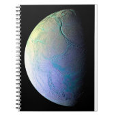 Enceladus Moon of Saturn Notitieboek (Voorkant)