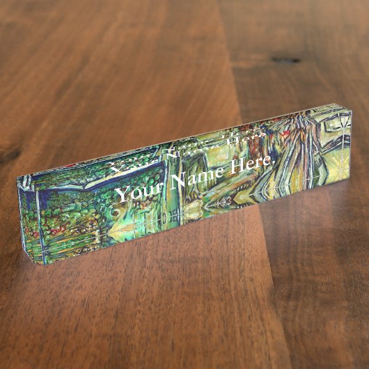 Enceladus Naambordje (Zijkant)