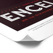 Enceladus | NASA Visies van de Toekomst Poster (Hoek)