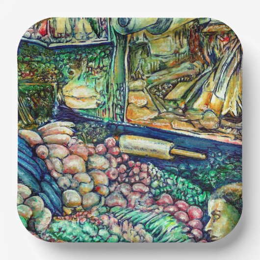 Enceladus Papieren Bordje (Voorkant)