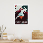 Enceladus Poster (Keuken)