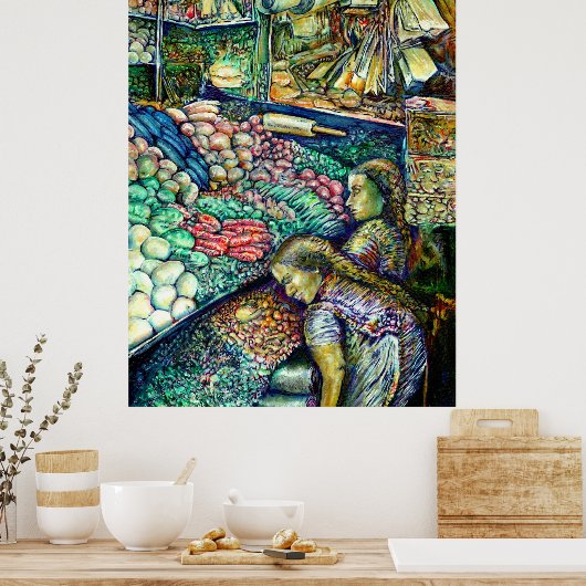 Enceladus Poster (Keuken)