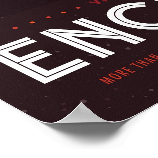 Enceladus  ruimtestation poster (Hoek)