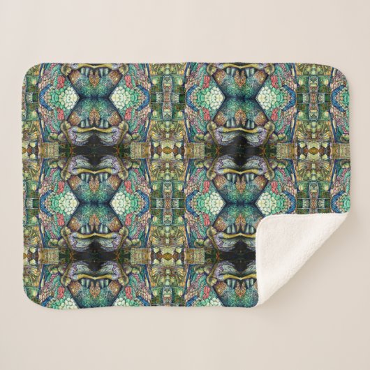 Enceladus Sherpa Deken (Voorkant (horizontaal))