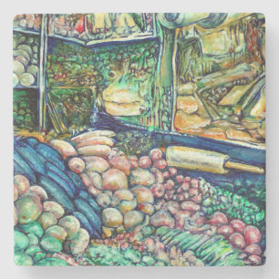 Enceladus Stenen Onderzetter