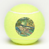 Enceladus Tennisballen (Achterkant)