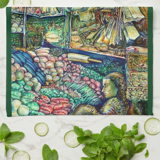 Enceladus Theedoek (Gevouwen)