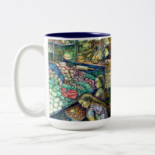Enceladus Tweekleurige Koffiemok (Links)