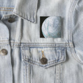 Enceladus Vierkante Button 5,1 Cm (In situ)