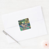 Enceladus Vierkante Sticker (Envelop)