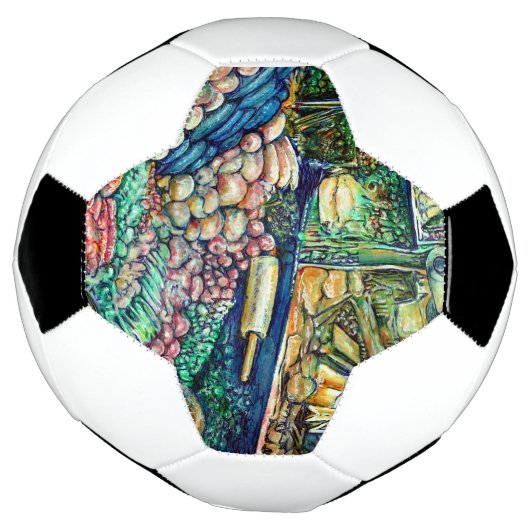 Enceladus Voetbal (Gedraaid)